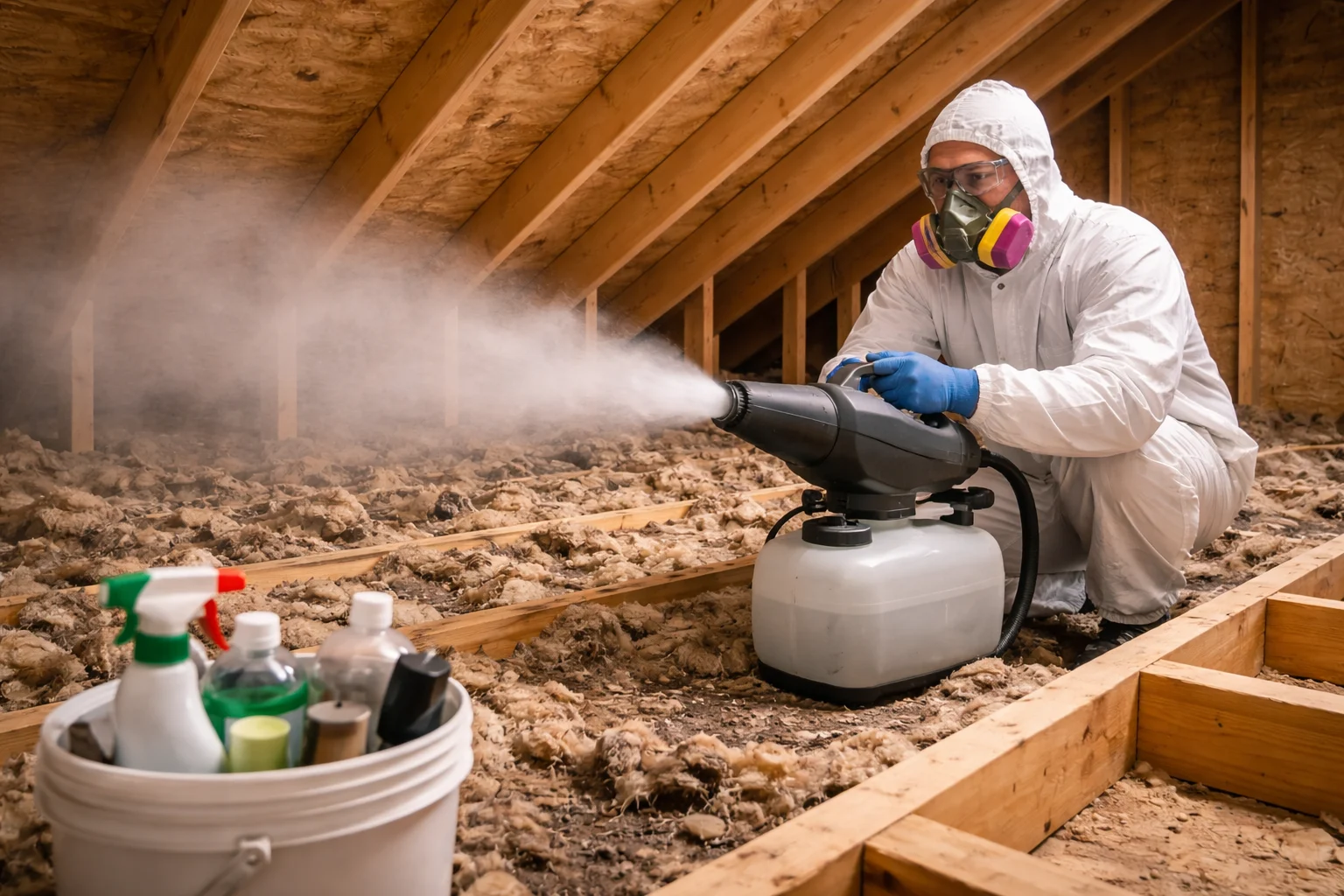 Attic Decontamination & Sanitization